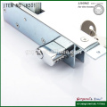 Fechadura de porta deslizante de segurança de sala de ferragens para móveis com gancho plano